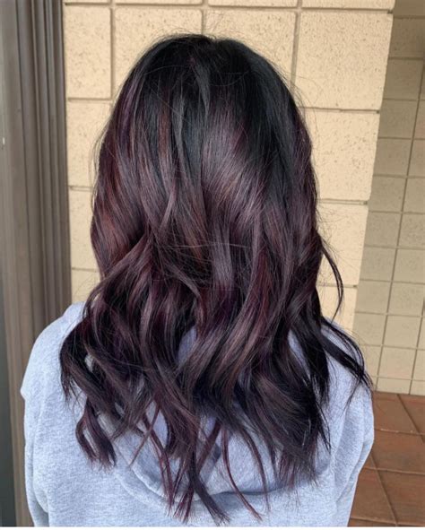 dark blackberry hair color